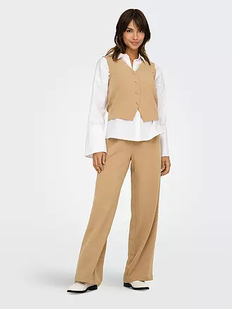 ONLY | Pantalon de tailleur ONLTHANA | hellbraun